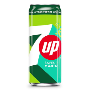 7Up Mojito 33 cl - 24 canettes
