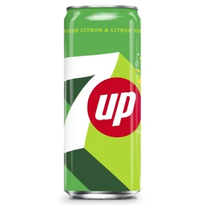 7Up Regular 33 cl - 24 canettes